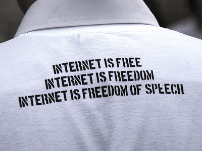 internet is freedom of speech by BEE FREE - PGrandicelli [the social bee]'s photostream on Flickr