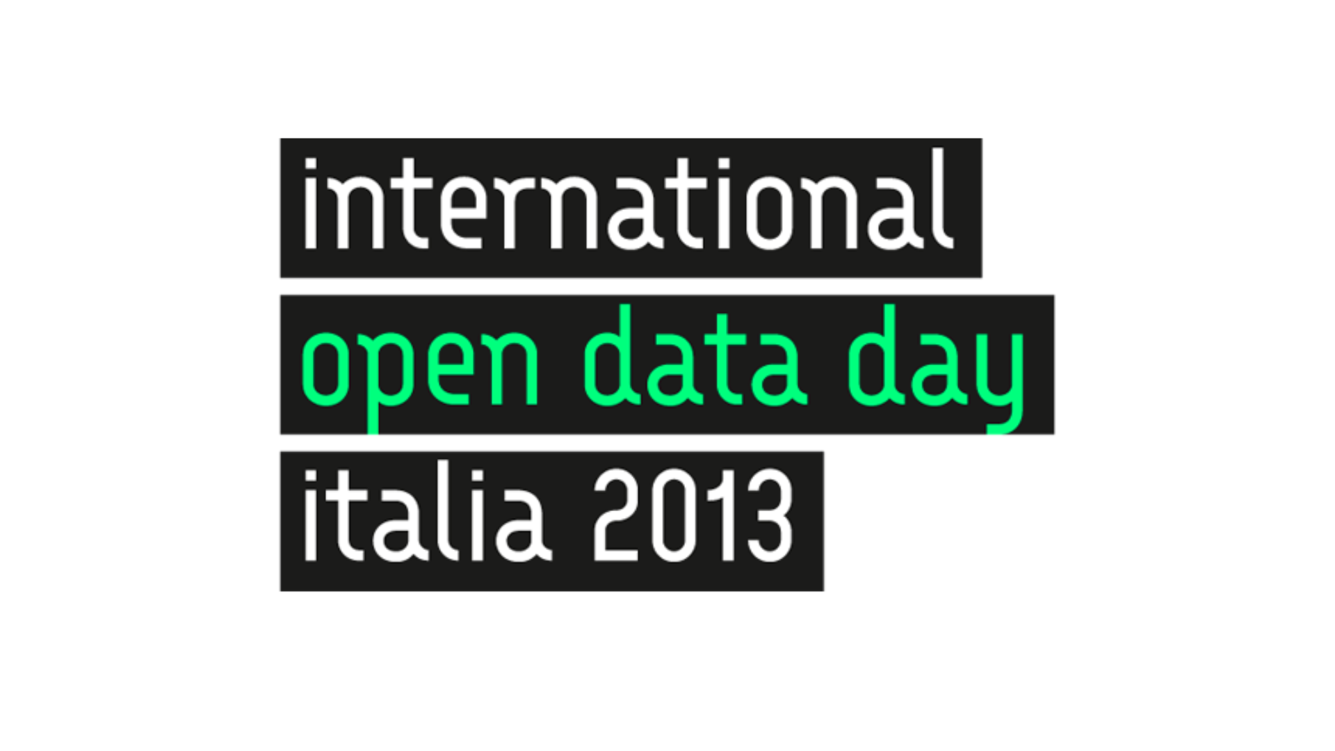 International Open Data Day Italia 2013