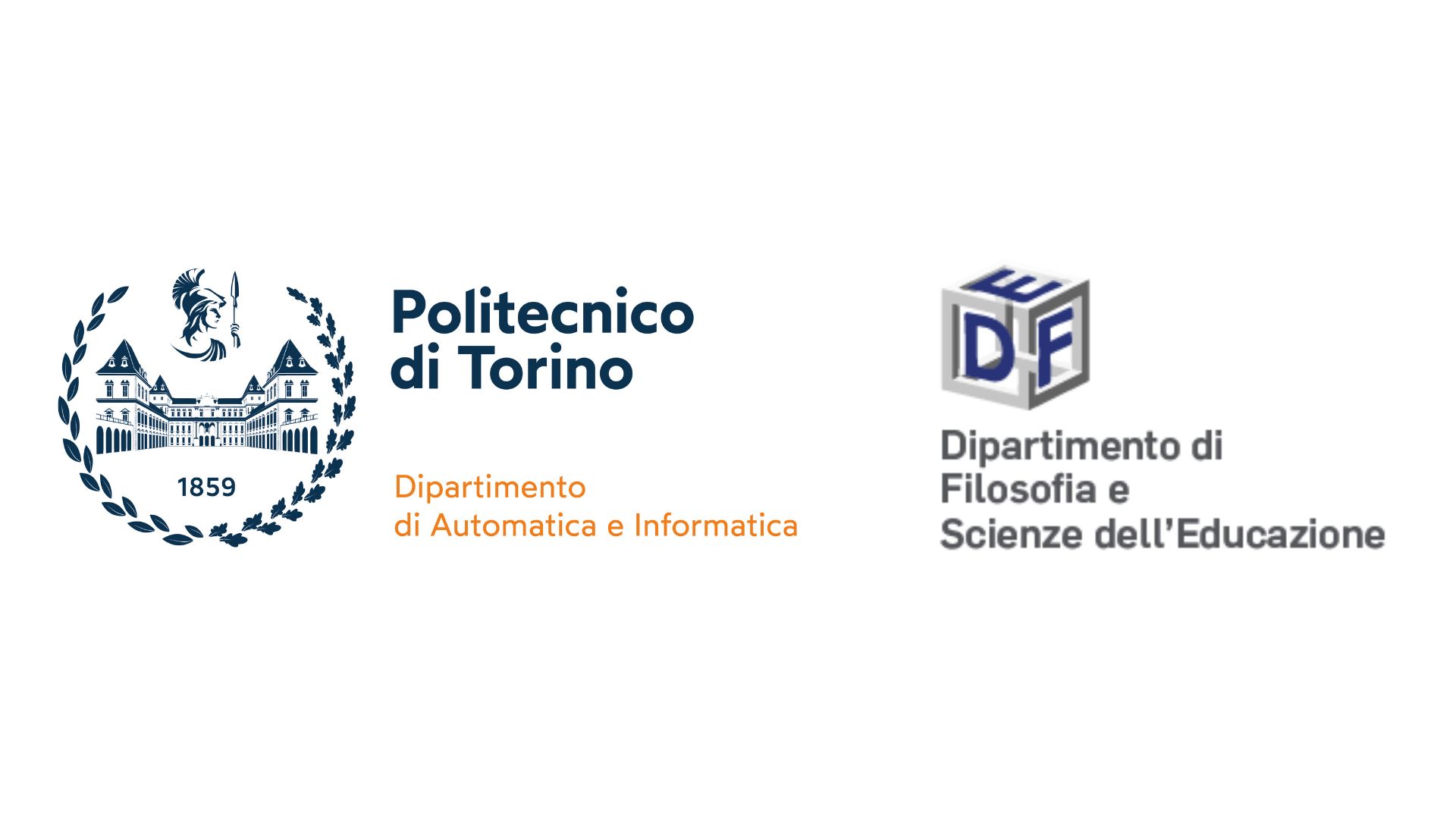 DAUIN (Politecnico di Torino) e DFE (Università degli Studi di Torino)